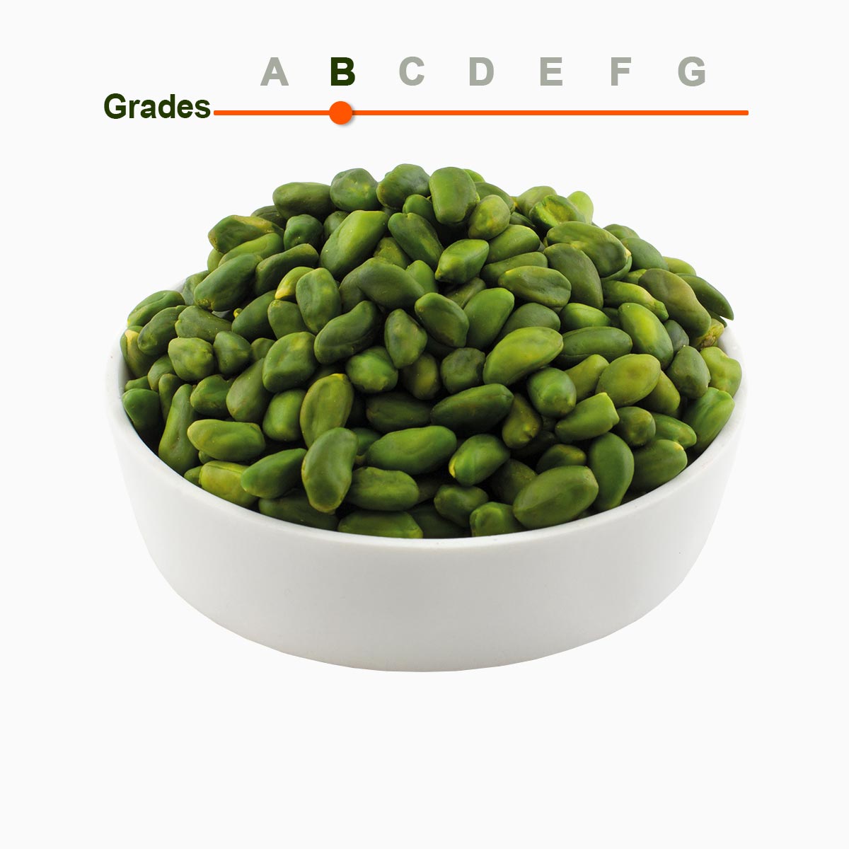 Green Peeled Pistachio Kernel